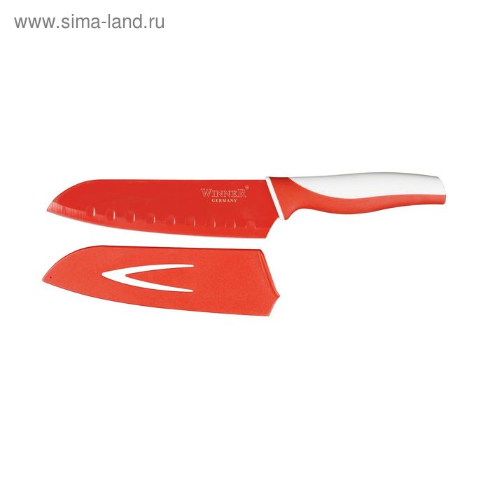 Нож универсальный с цветным лезвием, цвет МИКС - Фото 1