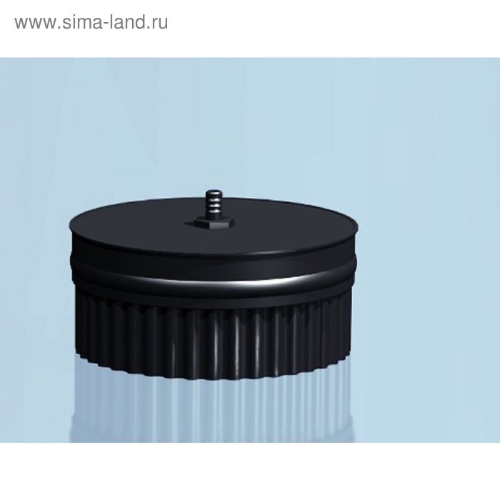 Заглушка Agni П с конденсатоотводом, эмалированная, 0,8, d-280 мм - Фото 1