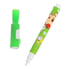 Маркер с невидимыми чернилами Calligrata «Шпион», надпись видно при подсвечивании фонариком, МИКС - Фото 7