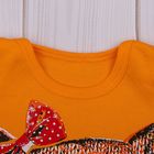 Платье для девочки "Платья для малышек", рост 74 см (48), цвет оранжевый (арт. ДПД082067_М) - Фото 2