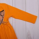 Платье для девочки "Платья для малышек", рост 74 см (48), цвет оранжевый (арт. ДПД082067_М) - Фото 3