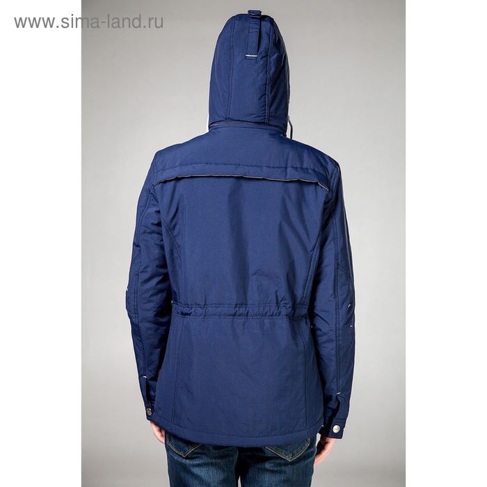Куртка мужская демисезонная, размер 52, цвет тёмно-синий DG 111-100 - Фото 1