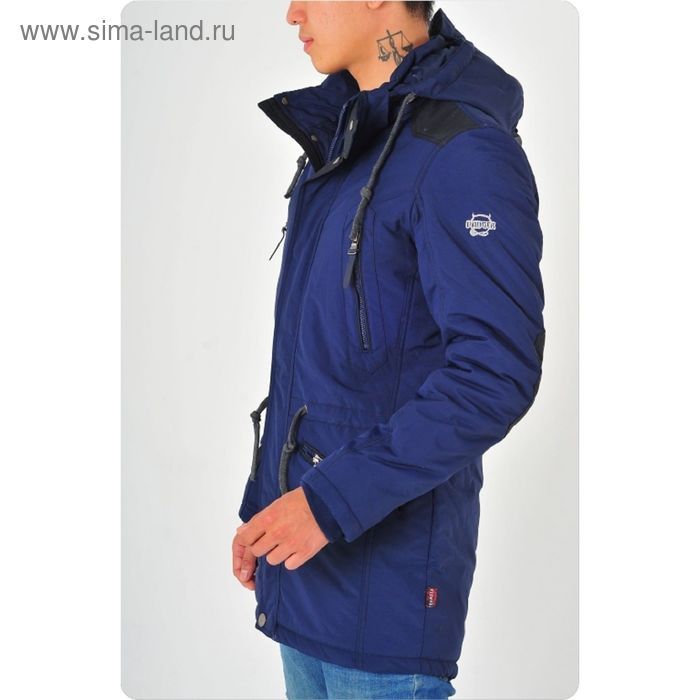 Куртка мужская демисезонная, размер 46, цвет синий DG 117-100 - Фото 1