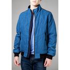 Куртка мужская демисезонная, размер 50, цвет голубой DG 120-100 - Фото 4