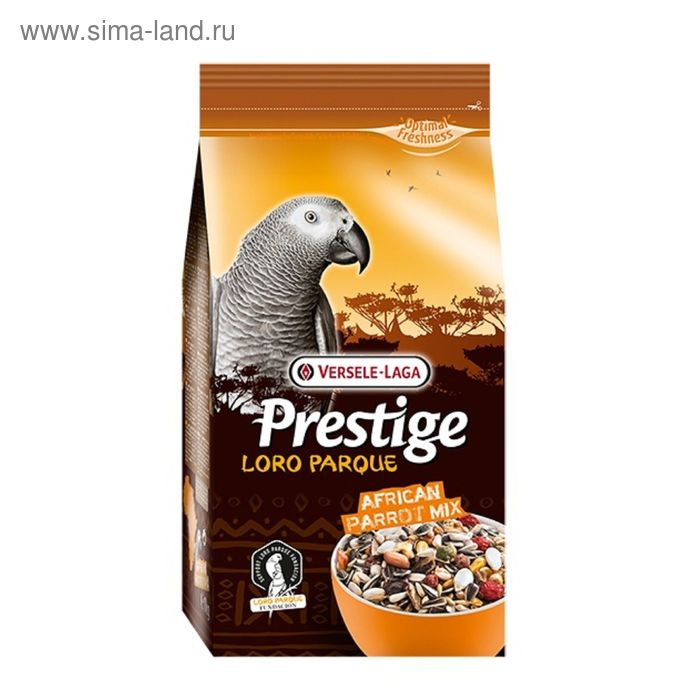 Корм VERSELE-LAGA Prestige African Parrot Loro Parque Mix для крупных попугаев, 1 кг. - Фото 1