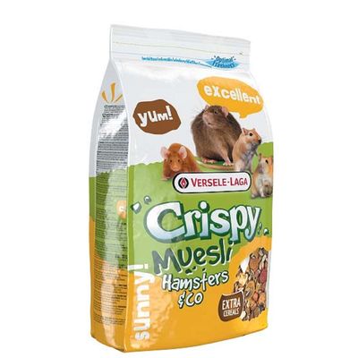 Корм VERSELE-LAGA Crispy Muesli Hamsters & Co для хомяков и др.грызунов, 1 кг