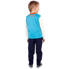 Джемпер для мальчика "Дино", рост 110 см (56), цвет сливки/бирюзовый (арт. ПДД438067_Д) - Фото 2