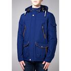Куртка мужская демисезонная, размер 50, цвет тёмно-синий DG 101-100 - Фото 3
