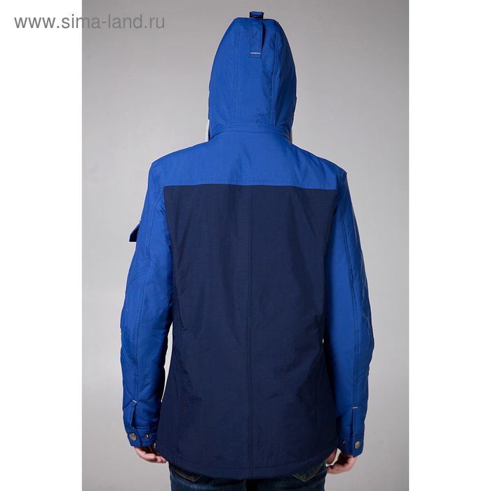 Куртка мужская демисезонная, размер 50, цвет синий/тёмно-синий DG 102-100 - Фото 1