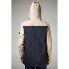 Куртка мужская демисезонная, размер 46, цвет песочный/тёмно-синий DG 102-100 - Фото 4
