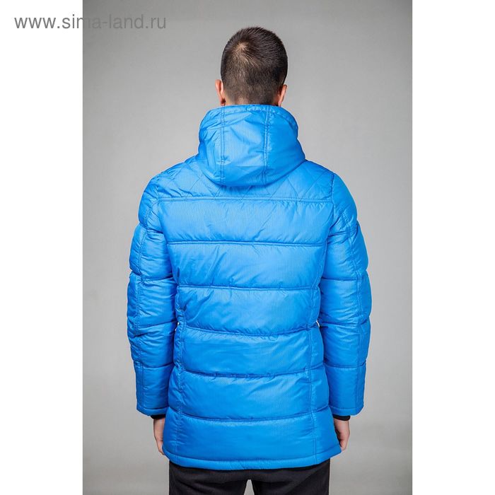 Куртка мужская зимняя, размер 48, цвет голубой 153-350 - Фото 1
