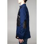 Куртка мужская демисезонная, размер 46, цвет чёрный/синий DG 63-100 - Фото 2