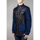 Куртка мужская демисезонная, размер 54, цвет чёрный/синий DG 63-100 - Фото 3