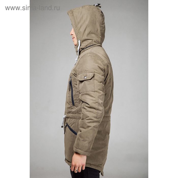 Куртка мужская зимняя, размер 50, цвет песочный DG 02 FL-350 - Фото 1