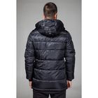 Куртка мужская зимняя, размер 46, цвет чёрный В55-350 - Фото 4