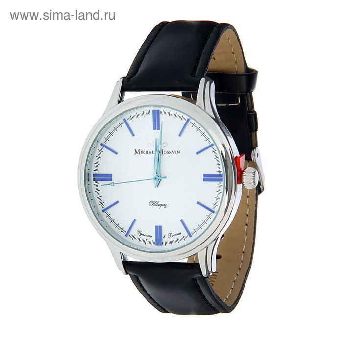 Часы наручные мужские "Михаил Москвин классика" кварцевые модель 1067A1L1 - Фото 1