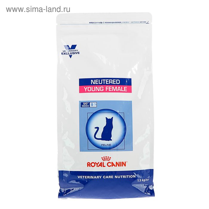 Сухой корм RC VCN Neutered Young Female для стерилизованных кошек, 1.5 кг - Фото 1