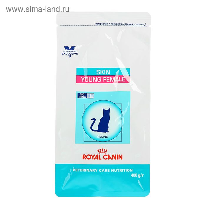 Сухой корм RC VCN Neutered Skin Young Female для стерилизованных кошек, 400 г - Фото 1