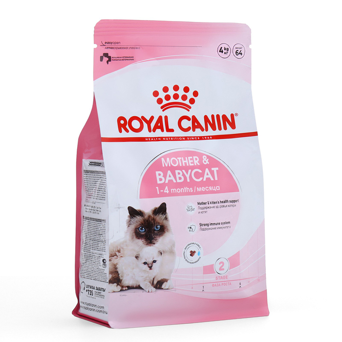 Сухой корм RC Mother and babycat для котят, беременных и лактирующих кошек, 4 кг - Фото 1
