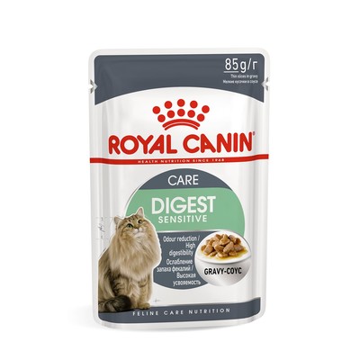 Влажный корм RC Care Digestive для домашних кошек с чувствительным ЖКТ, в соусе, пауч, 85