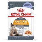 Влажный корм RC Hair&Skin Care для кошек, для кожи и шерсти, в желе, пауч, 85 г - фото 317927867