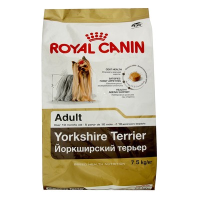 Сухой корм RC Yorkshire Terrier Adult для йоркширского терьера, 7.5 кг