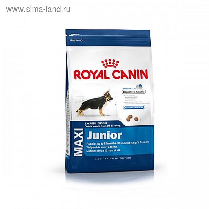 Сухой корм RC Maxi Junior для щенков крупных пород, 4 кг - Фото 1