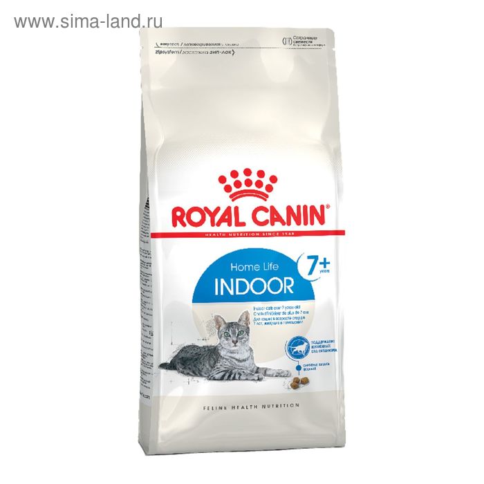 Сухой корм RC Indoor + 7 для кошек,старше живущих в помещении, 3.5 кг - Фото 1