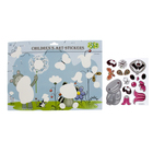 Наклейка пазл "Вклей недостающий фрагмент" МИКС 33х24 см - Фото 2