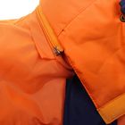 Комплект зимний для мальчика, рост 104 см, цвет синий/оранжевый (арт. Ш-059) - Фото 4