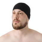 Шапочка для плавания взрослая ONLYTOP, тканевая, обхват 54-60 см - Фото 7