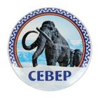 Магнит закатной «Север» - Фото 1