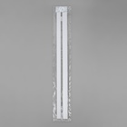 Панель для крепления штор японская, 60 см, цвет белый - фото 9233836