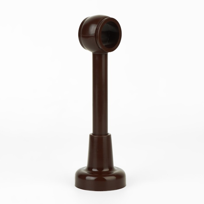 Кронштейн для карниза, d=28 мм, коричневый - Фото 1