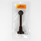 Кронштейн для карниза, d=28 мм, коричневый - Фото 3