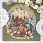 Салфетка "Христос Воскресе" 30 х 30 см, гобелен 95% п/э, 5% хлопок - Фото 1