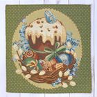 Салфетка "Христос Воскресе" 30 х 30 см, гобелен 95% п/э, 5% хлопок - Фото 2