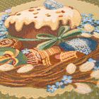 Салфетка "Христос Воскресе" 30 х 30 см, гобелен 95% п/э, 5% хлопок - Фото 3