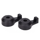 Вешалка-крючок на подголовник в авто, чёрный, пластик, набор 2 шт. - Фото 2