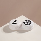 Контейнер для контактных линз «Абстракция», фасовка 20 шт, цвет белый - Фото 2