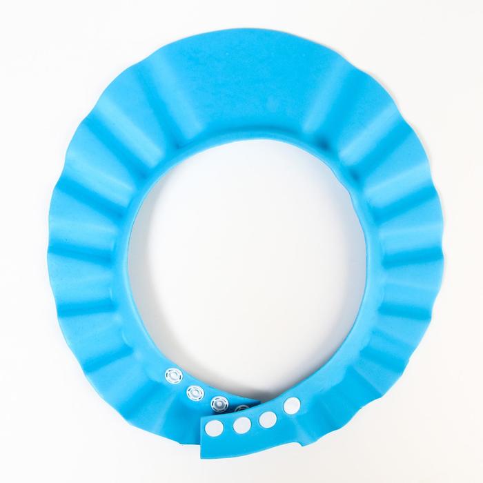 Козырек для купания, размер регулируется, цвет голубой - фото 1905375354