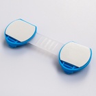 Блокираторы для дверей и ящиков, универсальные, 10 см, 2 шт., голубой, Крошка Я - Фото 4