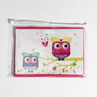 Короб стеллажный для хранения с крышкой «Весенние совушки», 40×26×26 см, цвет розовый - Фото 5