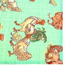 Полотенце вафельное набивное Петушок и курочка 2 40х70 см 160 гр/м хлопок - Фото 3