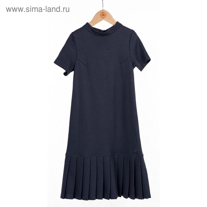 Платье для девочки, рост 122 см, цвет серый SC16-13-16-136 - Фото 1