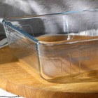 Форма прямоугольная для запекания и выпечки из жаропрочного стекла Cook&Store, 2,6 л, 25×20 см, с крышкой - Фото 5