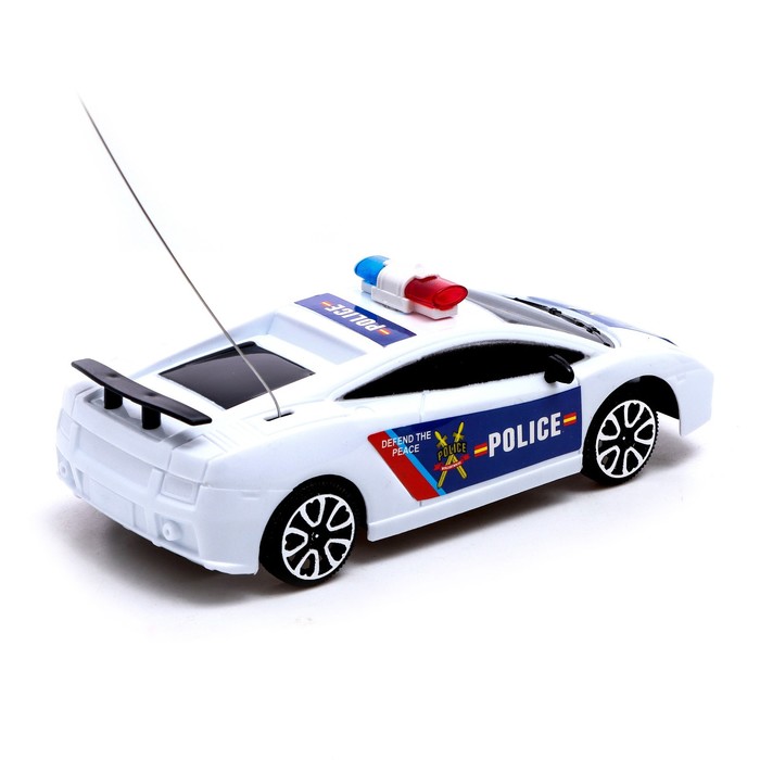 Машина «Полиция», на радиоуправлении, работает от батареек - фото 1906824934