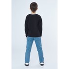 Джемпер для мальчика, рост 134 см (68), цвет чёрный/серый (арт. Д 08245/1-П_Д) - Фото 3