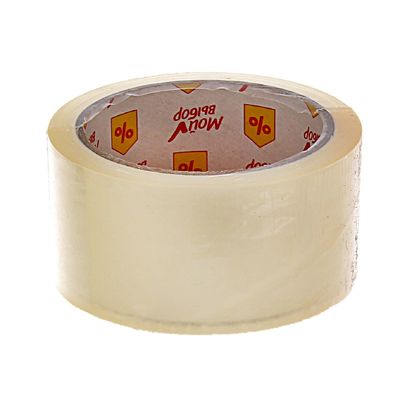 Клейкая лента «Мой выбор», прозрачная, 48 мм × 66 м, 35 мкм