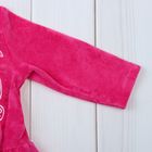 Платье для девочки, рост 62-68 см (44), цвет ярко-розовый (арт. Д 0179-П_М) - Фото 3